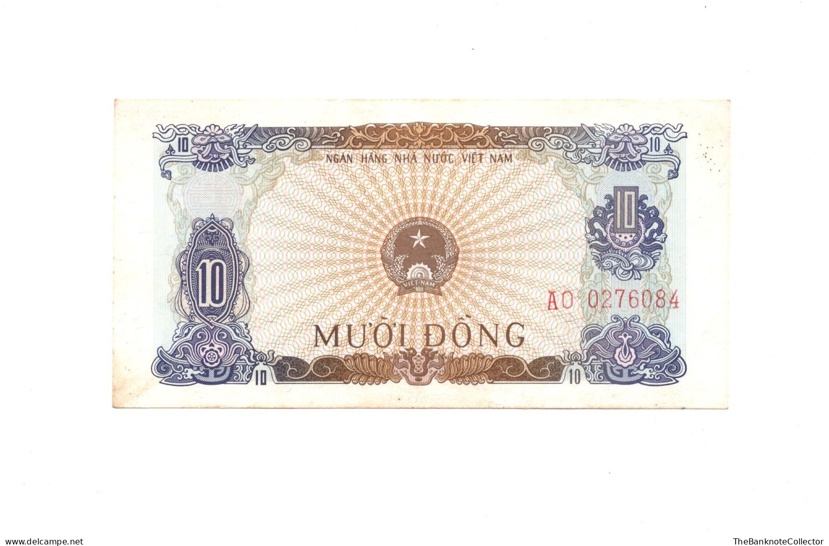 Vietnam 10 Dong 1976 P-82 UNC Foxing - Viêt-Nam