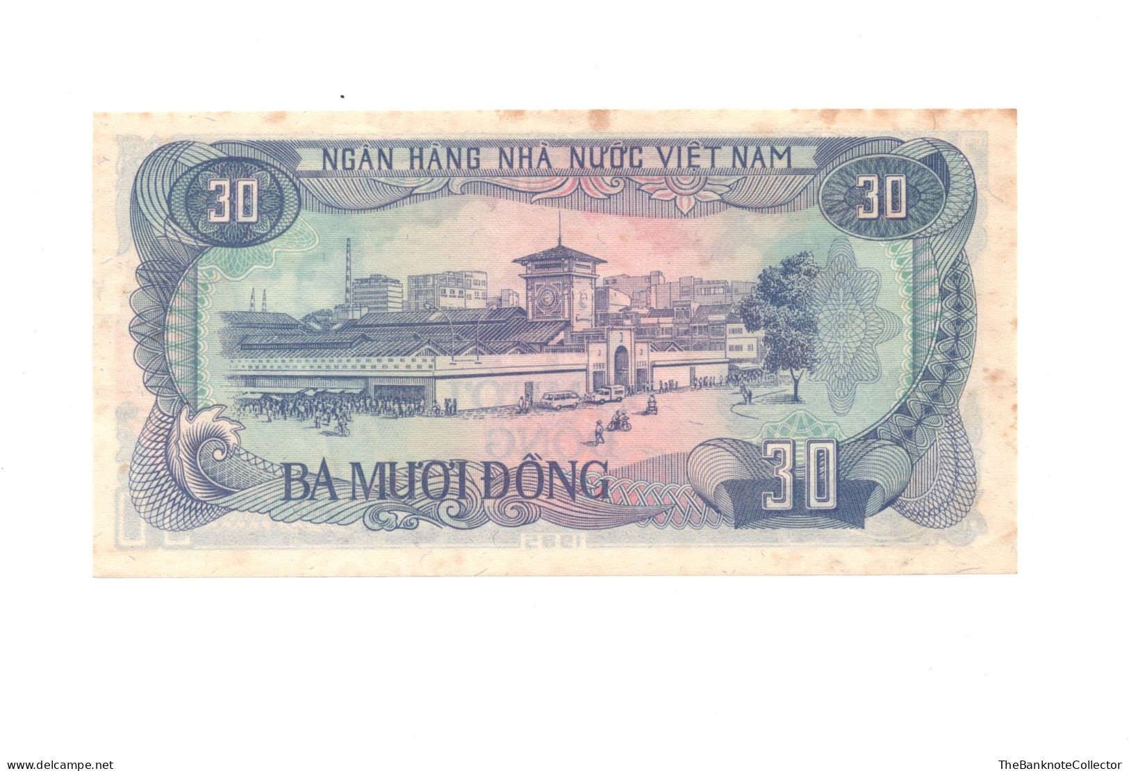 Vietnam 10 Dong 1976 P-82 UNC Foxing - Vietnam