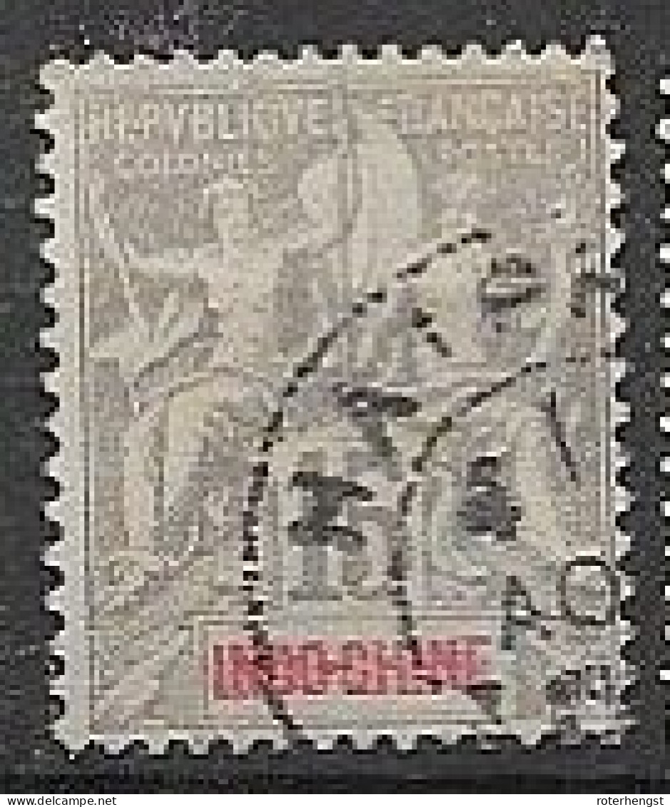 French Indochine Used 1901 - Usados