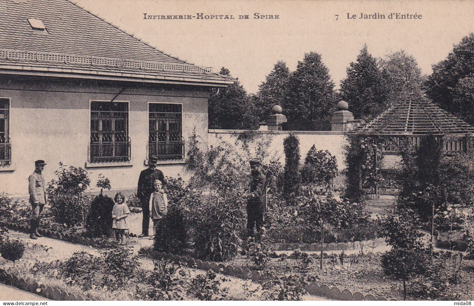 SPEYER . SPIRE . Infirmerie Hôpital De SPIRE . Le Jardin D'Entrée - Speyer