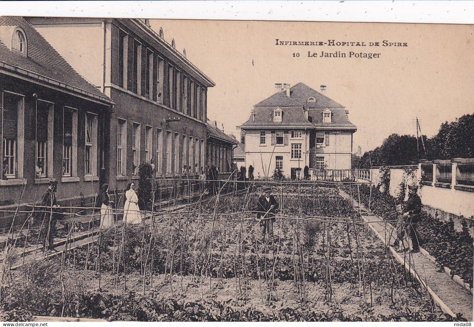 SPEYER . SPIRE . Infirmerie Hôpital De SPIRE . Le Jardin Potager - Speyer