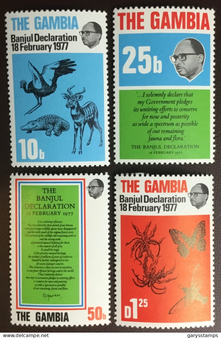 Gambia 1977 Banjul Declaration MNH - Gambie (1965-...)