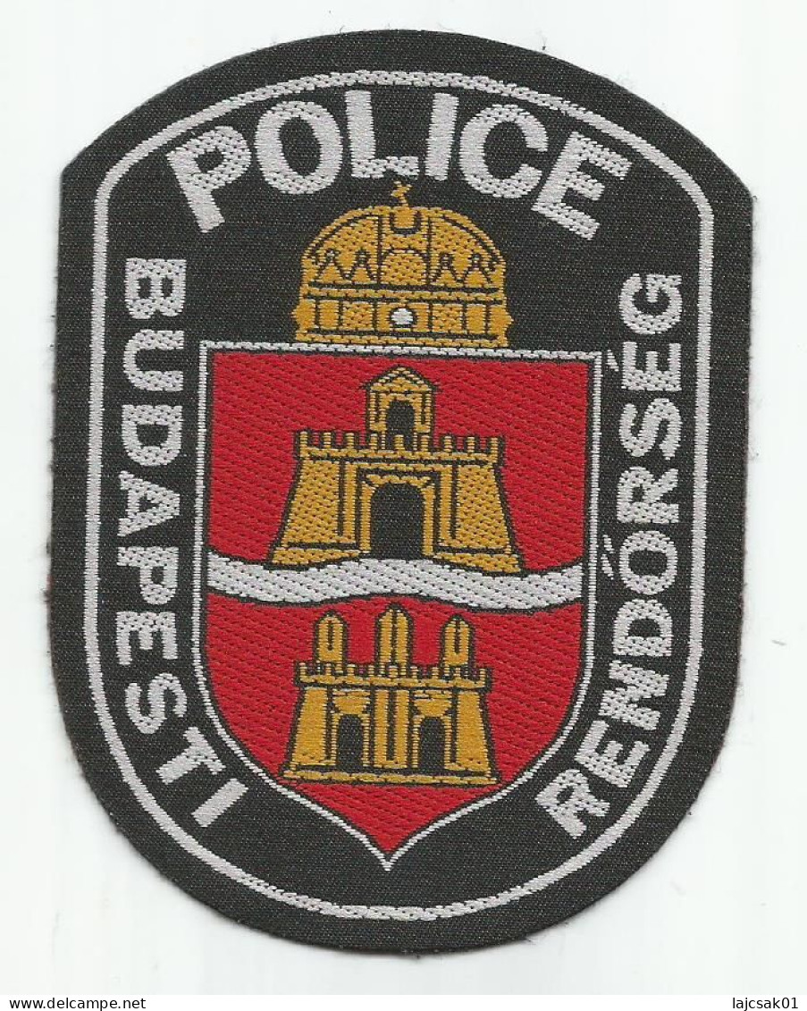 Hungary Police Patch - Policia