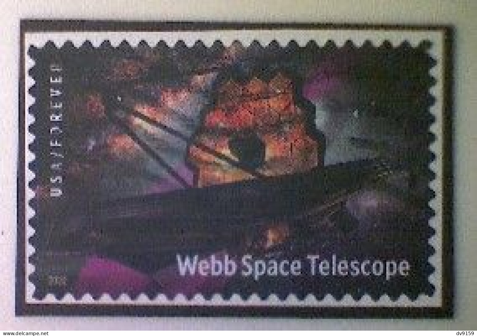 United States, Scott #5720, Used(o), 2022, Webb Space Telescope, (60¢) Forever, Multicolored - Used Stamps