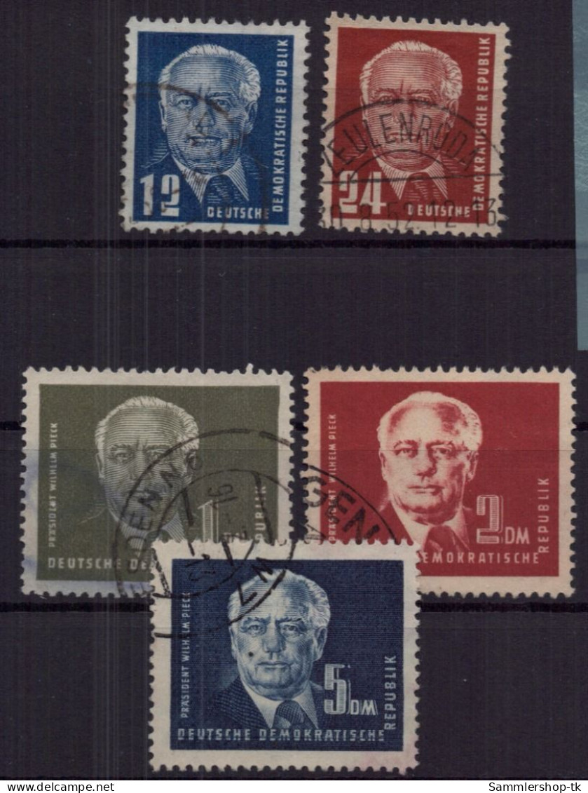 DDR Michel Nr. 251-255, Gestempelt - Altri & Non Classificati