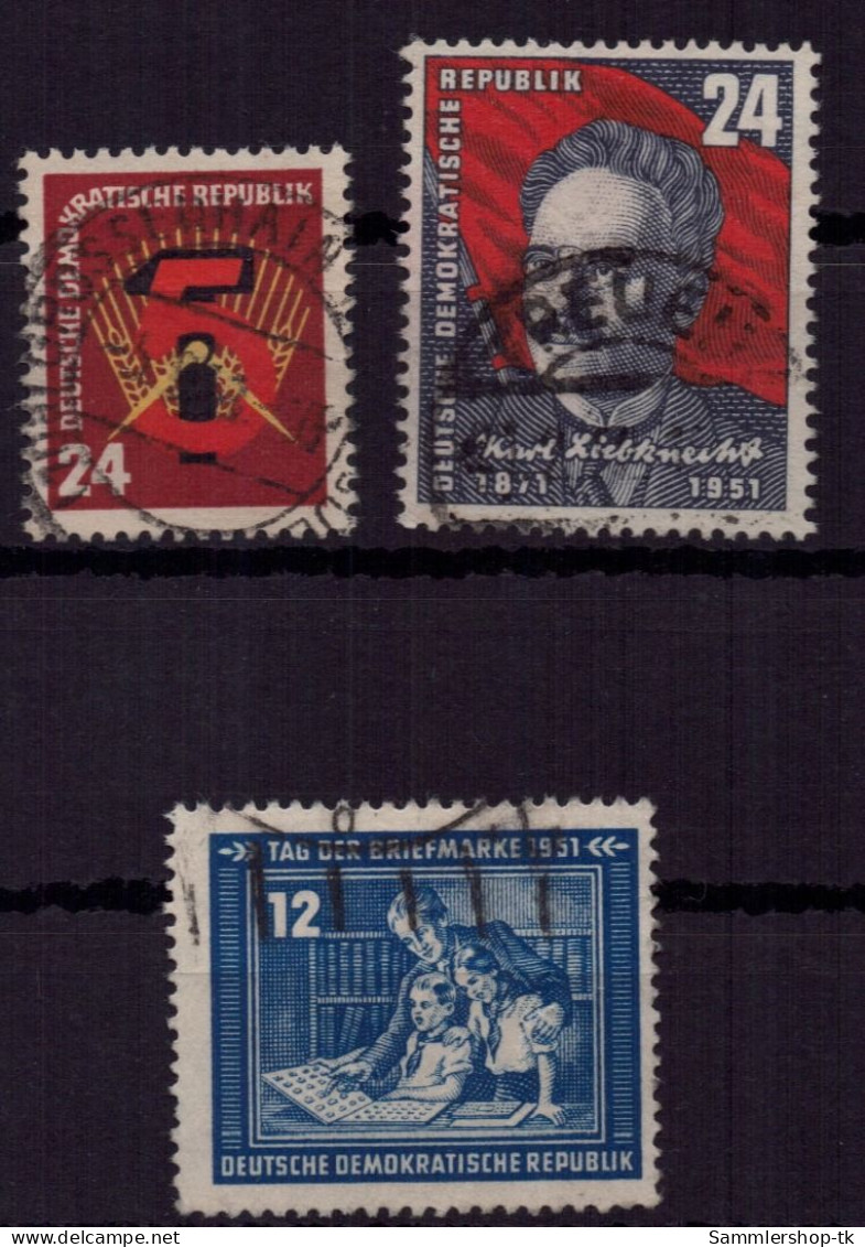 DDR Michel Nr. 293-295, Gestempelt - Andere & Zonder Classificatie