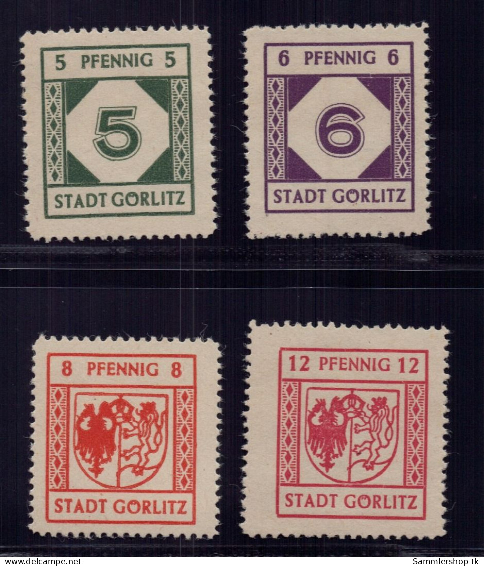 Lokalausgaben Görlitz Michel Nr. 5x-8x, Postfrisch - Sonstige & Ohne Zuordnung