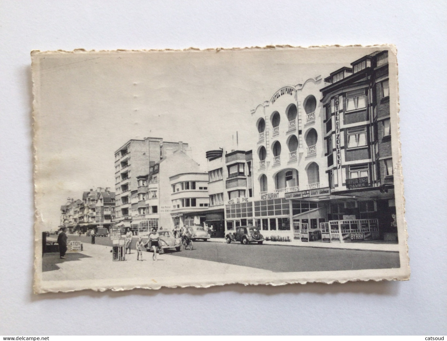 Carte Postale Ancienne (1955) Coxyde S/Mer Avenue De La Mer / Koksijde A/Zee Zeelaan - Koksijde