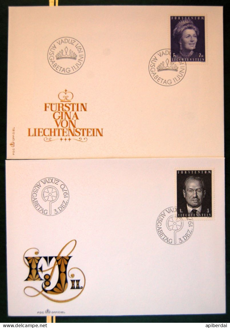 Liechtenstein - 11 FDC - Lots & Kiloware (mixtures) - Max. 999 Stamps