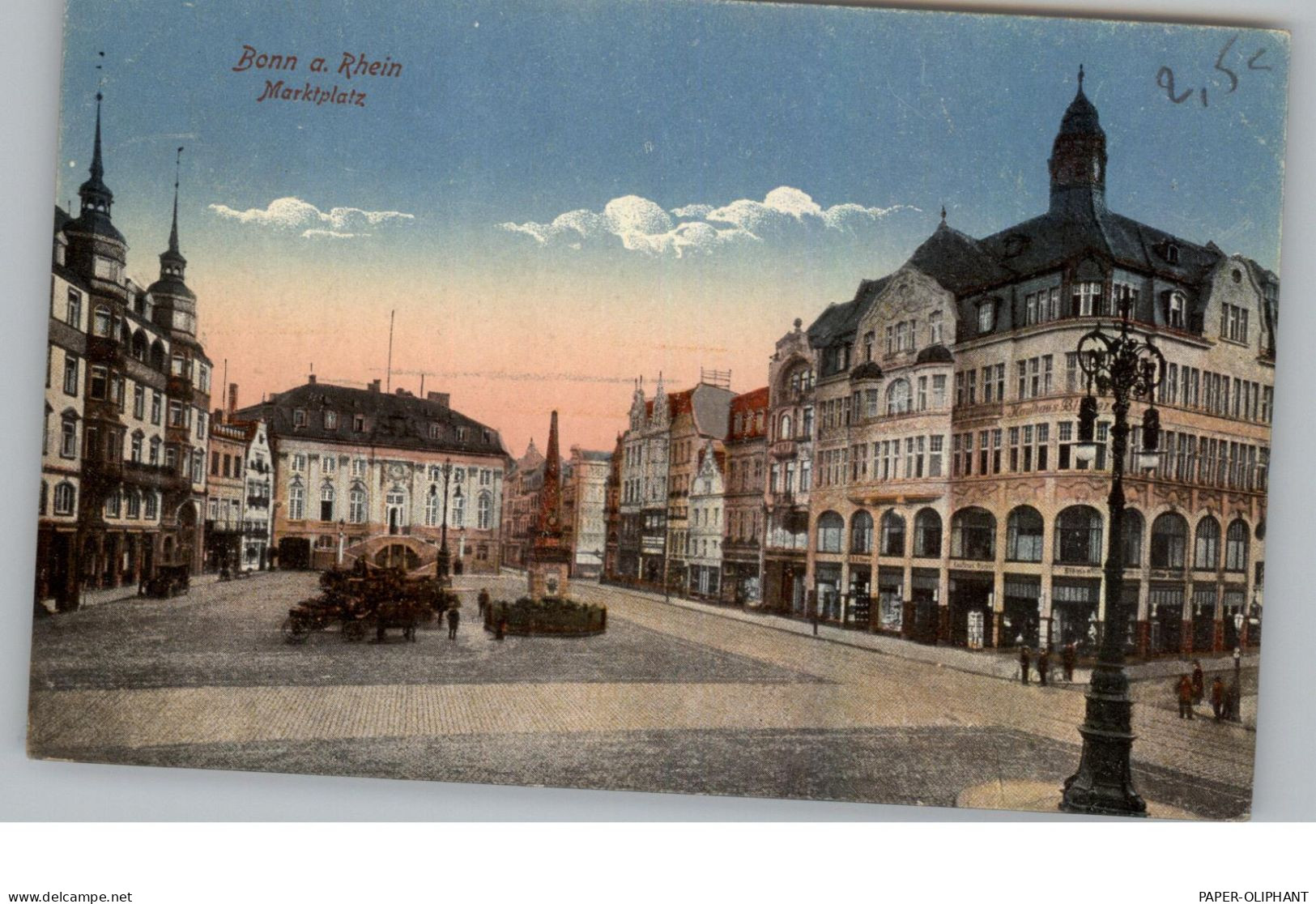 5300 BONN, Marktplatz, Rathaus - Bonn