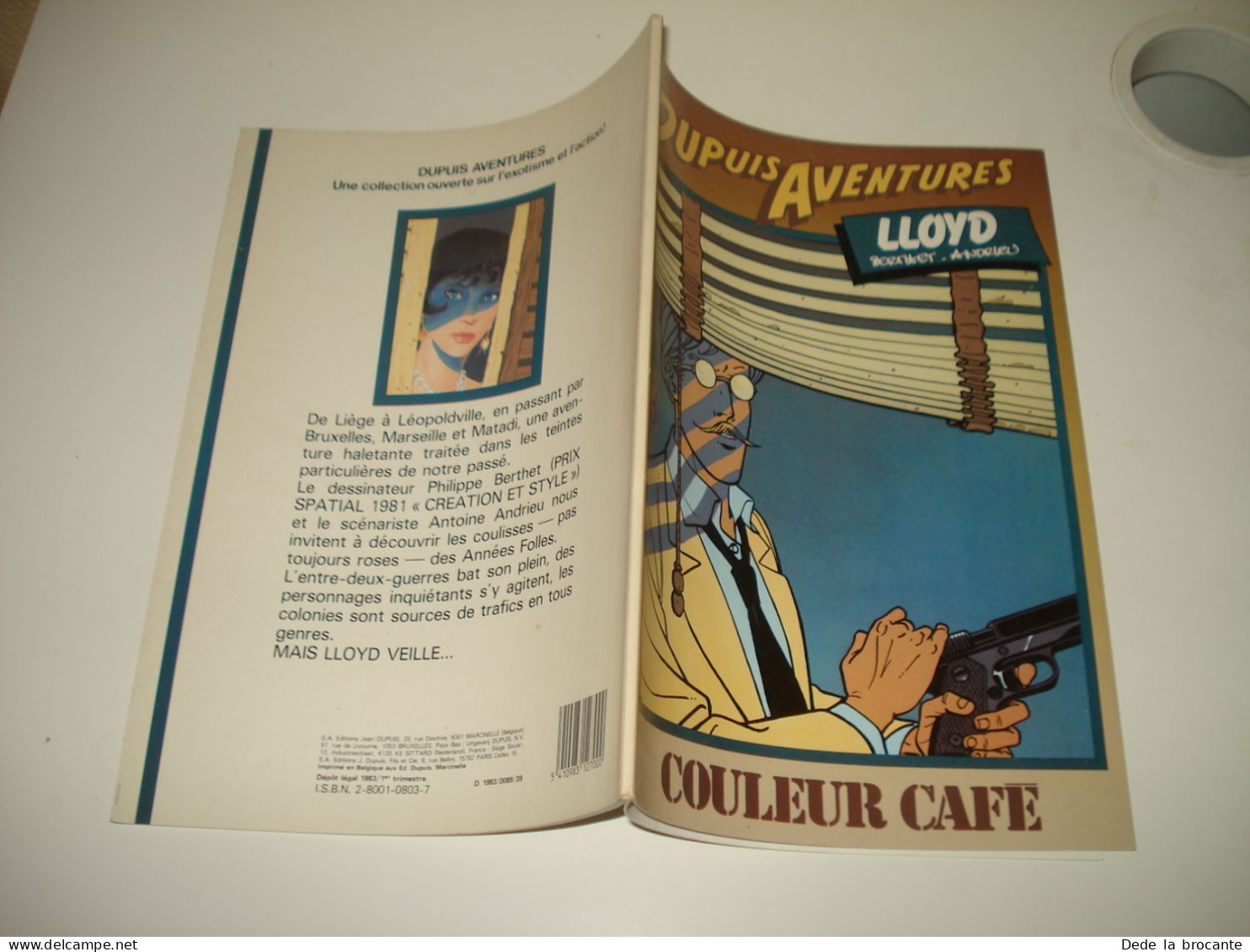 C54 / Dupuis Aventures T. 1 " LLoyd - Couleur Café " - EO De 1983 - Comme Neuf - Other & Unclassified