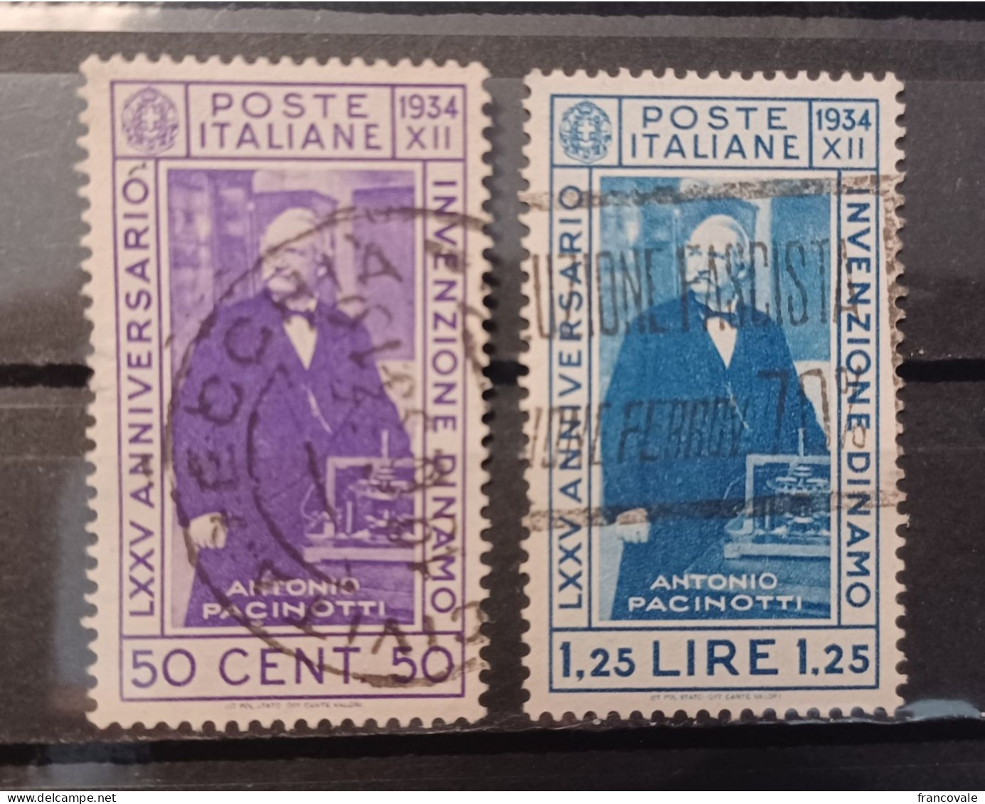 Italia Regno 1934-1935 Serie Pacinotti Usata - Oblitérés