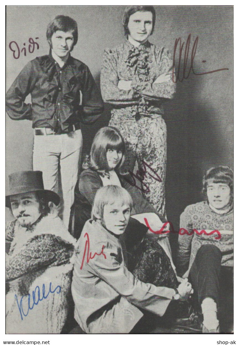 Y28904/ Joy Flemng And The Hit Kids Beat- Popgruppe Autogramm Autogrammkarte  - Handtekening