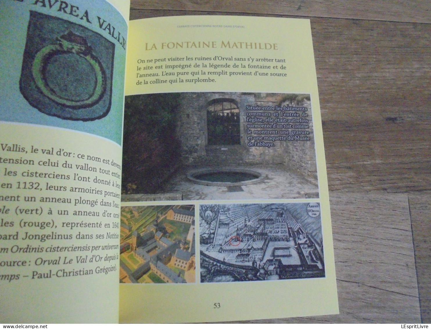 MATHILDE DE CANOSSA Sa Vie et sa Mémoire à Orval Régionalisme Gaume Abbaye Cistercienne Fontaine Histoire