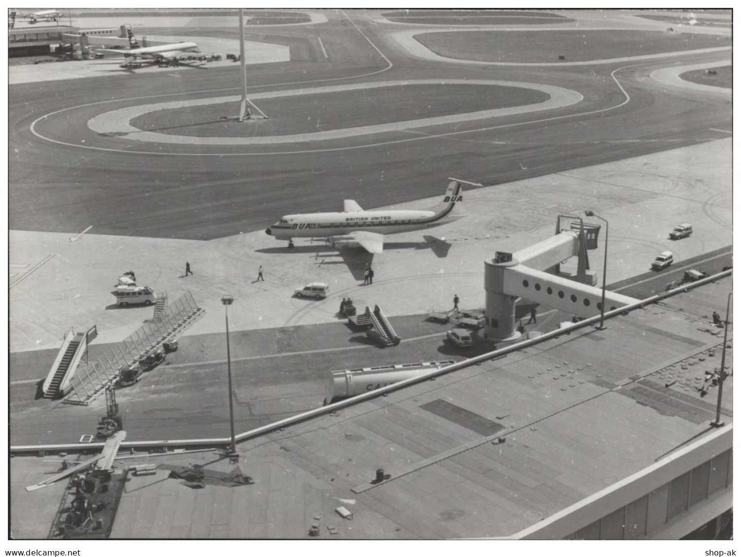 C5535/ Flughafen Amsterdam Schipohl  Foto 21,5 X 16 Cm  70er Jahre - Otros & Sin Clasificación