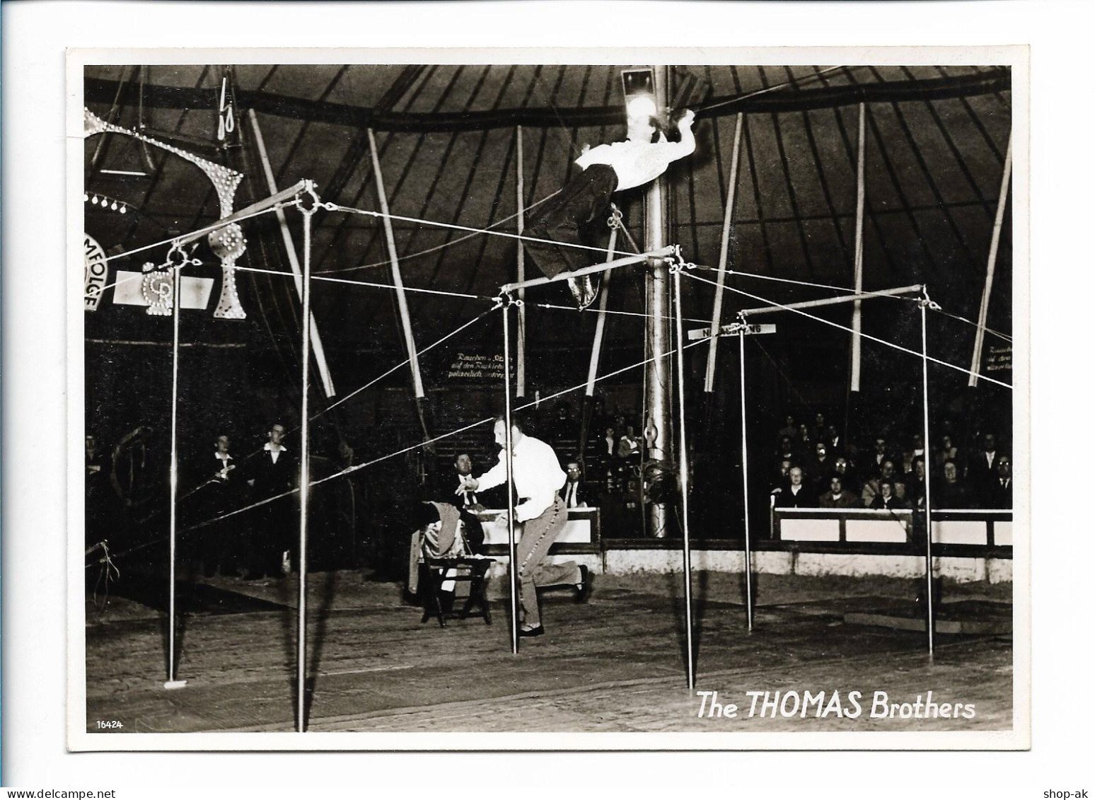 C5165/ The Thomas Brothers Artisten Variete Zirkus Foto 50er Jahre 18 X 13 Cm  - Autres & Non Classés