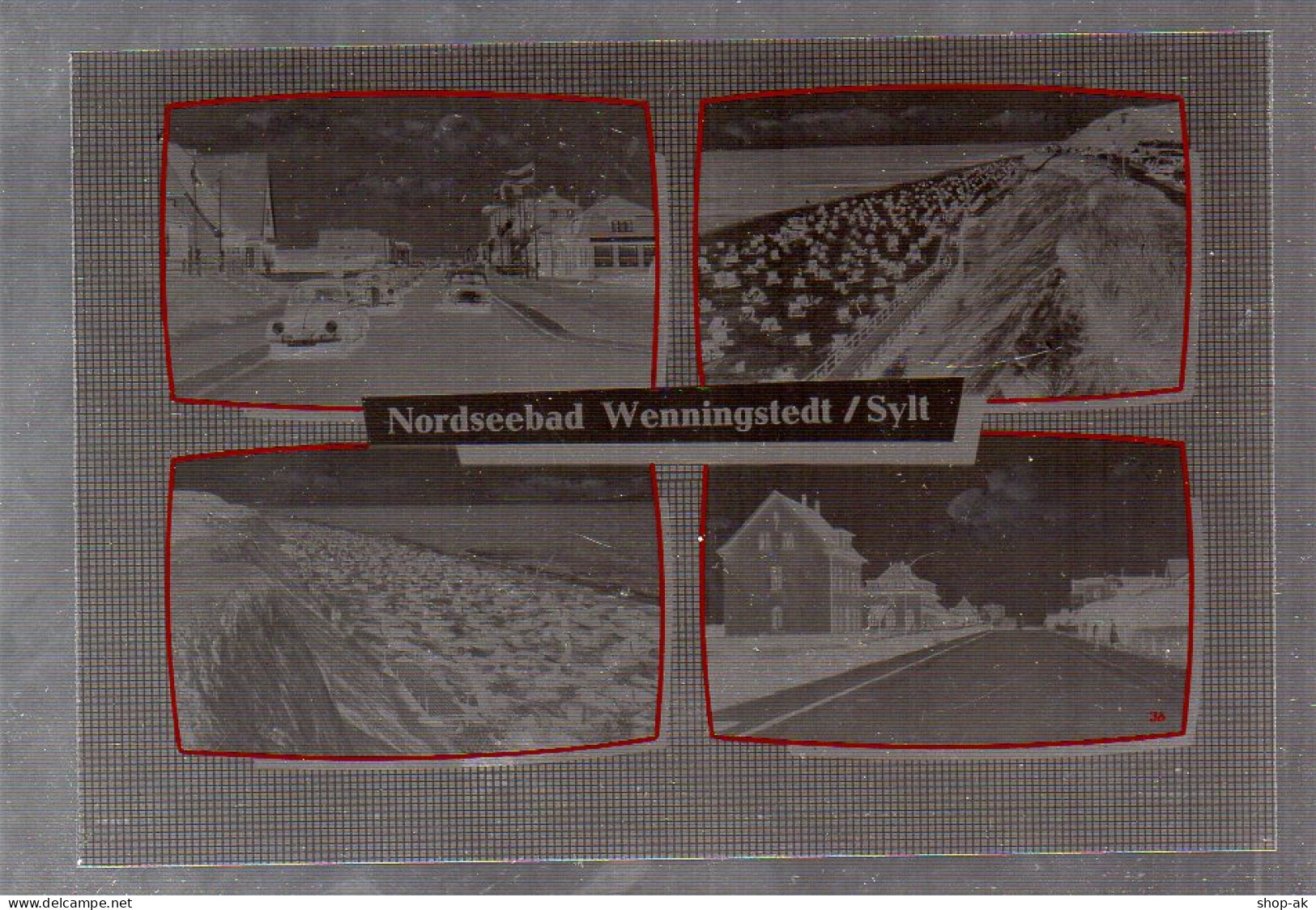 Neg1921/ Wenningstedt Sylt  Altes Negativ 50/60er Jahre - Sylt