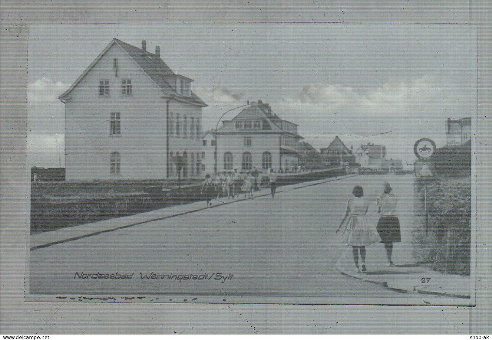 Neg1918/ Wenningstedt Sylt  Altes Negativ 50er Jahre - Sylt