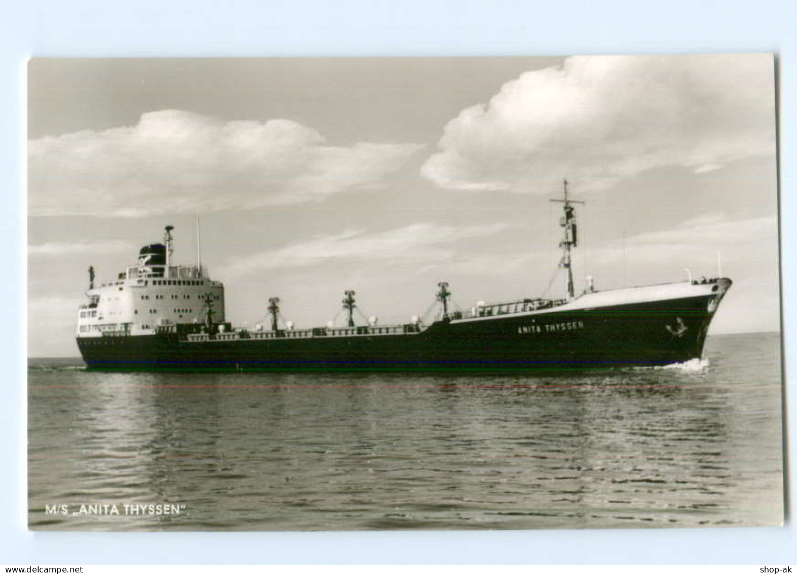 Y7666/ Handelsschiff Tanker M/S Anita Thyssen "Frigga" Seeschiffahrt-Ges.  - Cargos