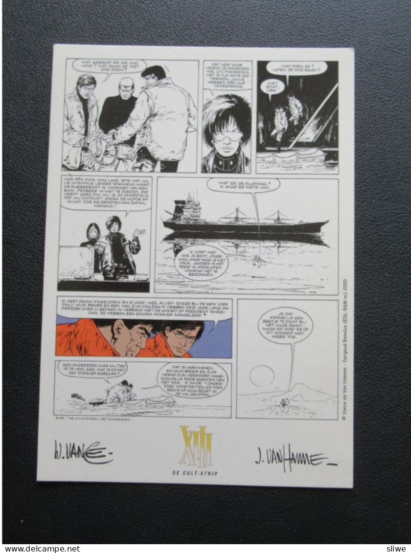 2 Postkaarten XIII - Comics