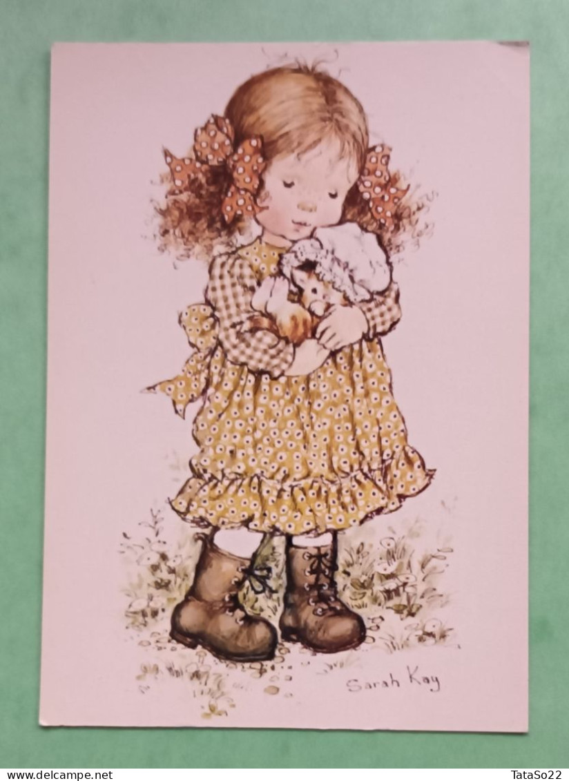 Petite Fille Et Son Chat - Collection Sarah Kay SK 19/4 - Bouret, Germaine