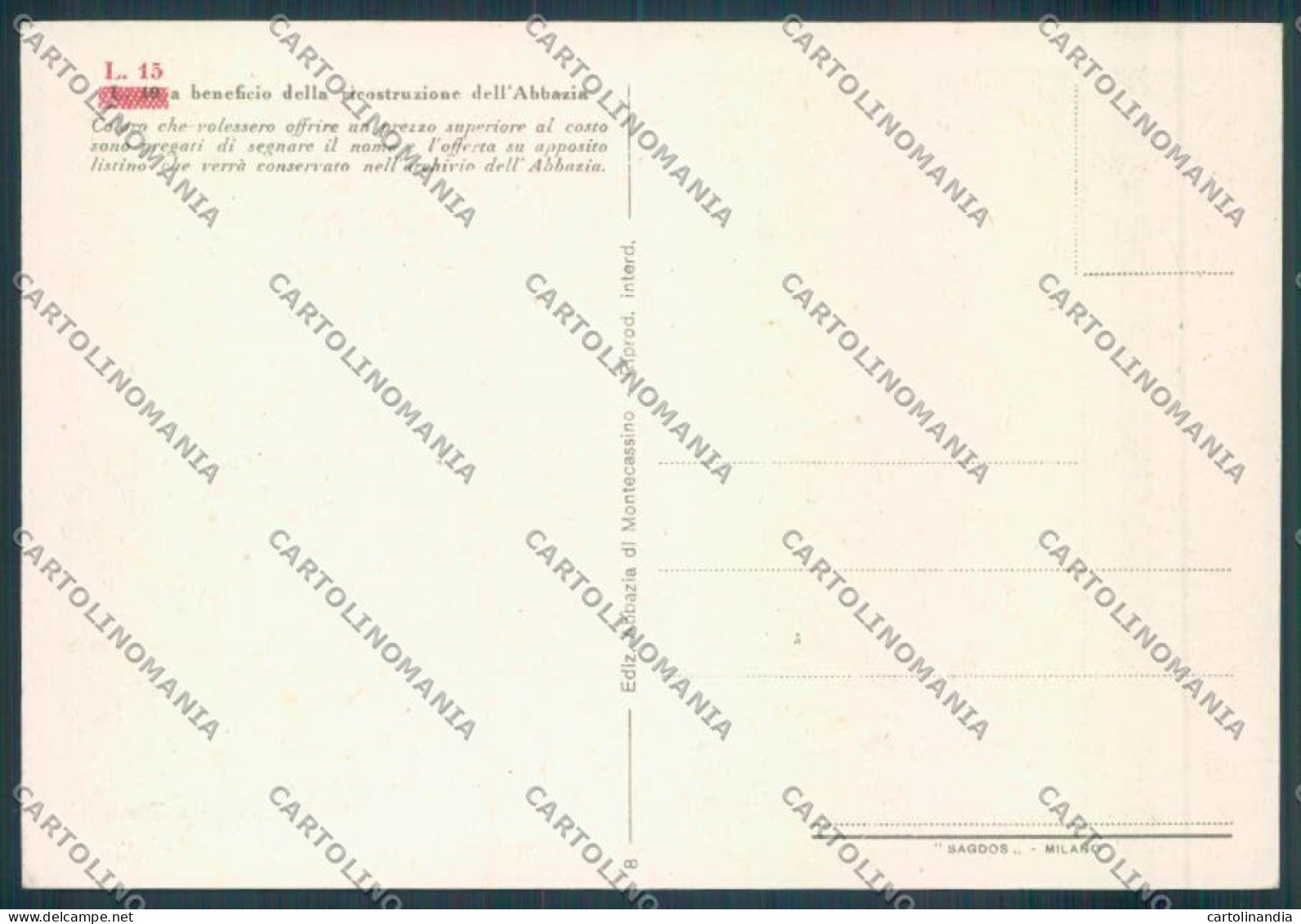 Frosinone Montecassino FG Cartolina ZF7250 - Frosinone