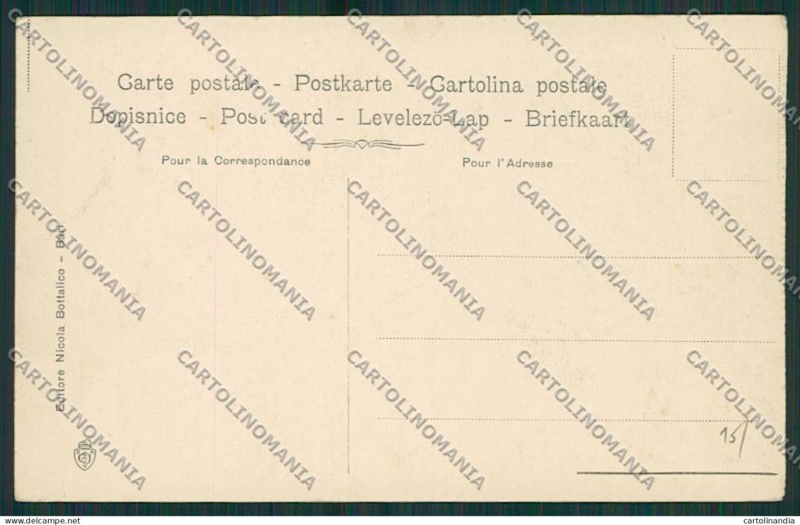 Bari Città Prefettura Cartolina ZC1943 - Bari