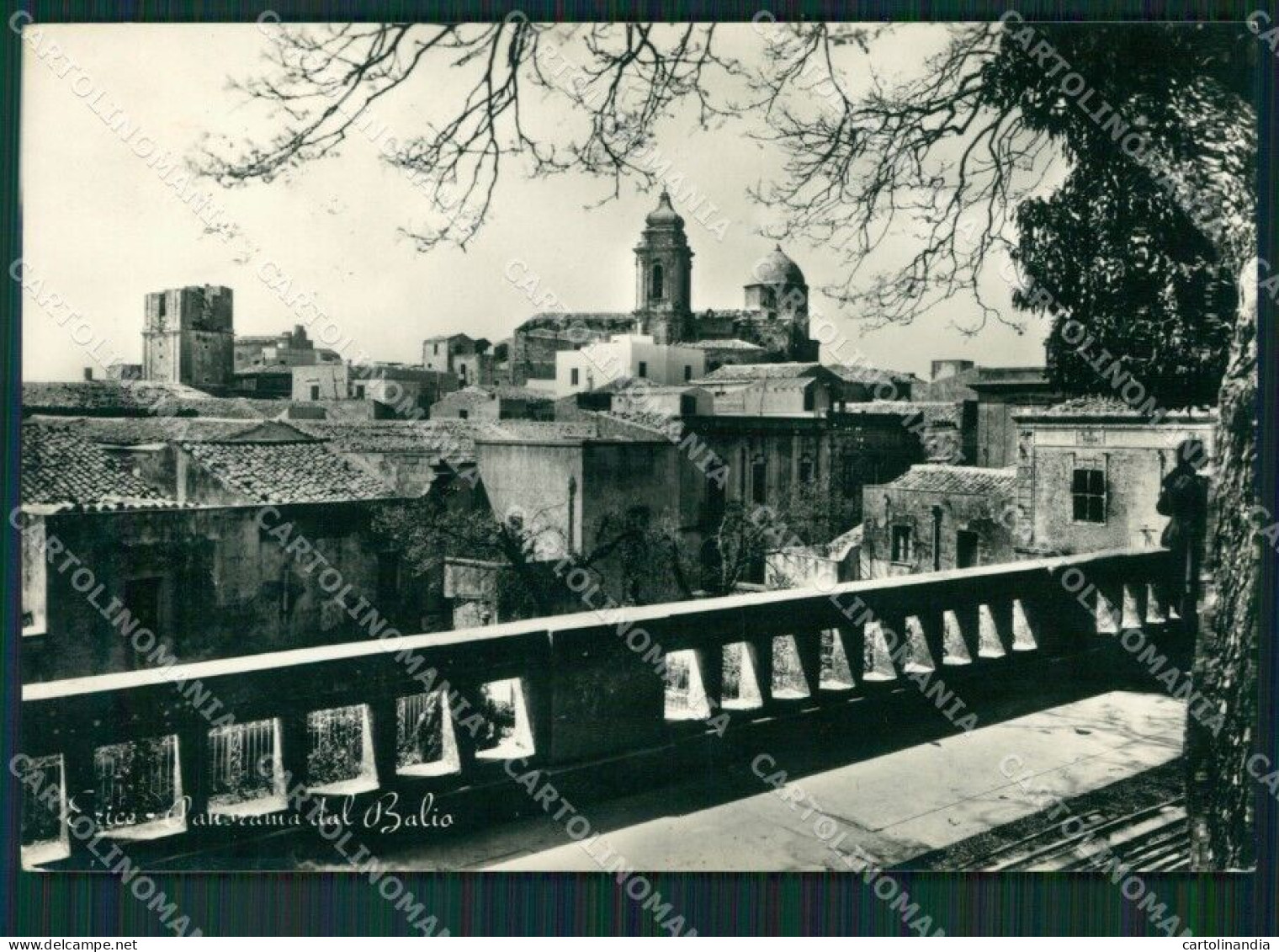 Trapani Erice Foto FG Cartolina ZK3448 - Trapani