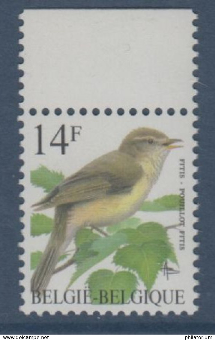 Belgique België, **, Yv 2623, Mi 2675, SG 3088, Pouillot Fitis, - Ungebraucht