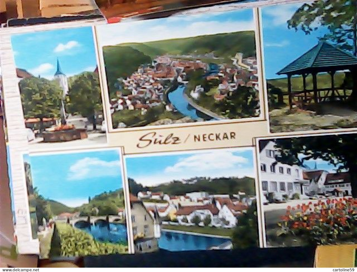 2 CARD GERMANY SULZ AM NECKAR - ROTTWEIL    VB1968 JV6173 - Rottweil