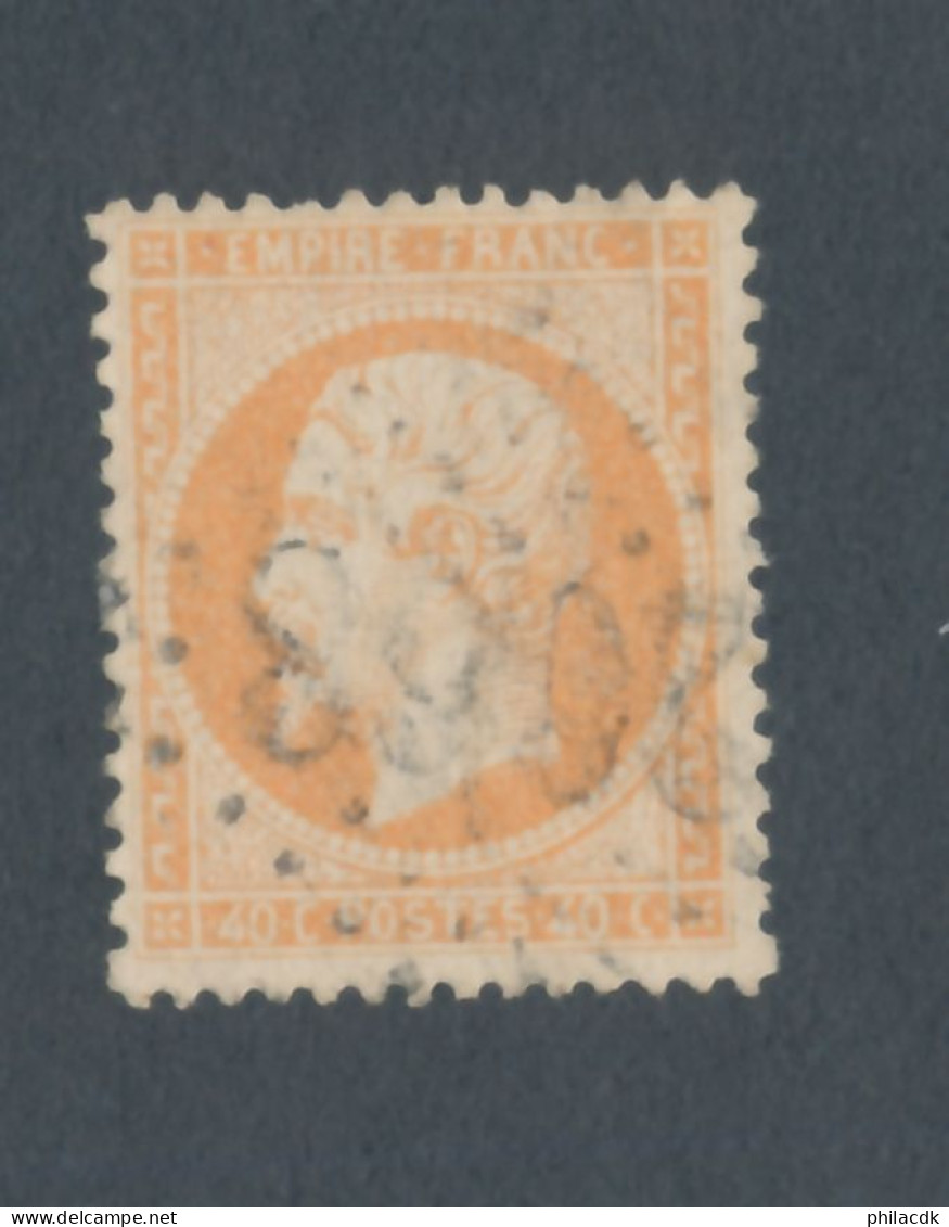 FRANCE - N° 23 OBLITERE - 1862 - COTE : 17€ - 1862 Napoléon III