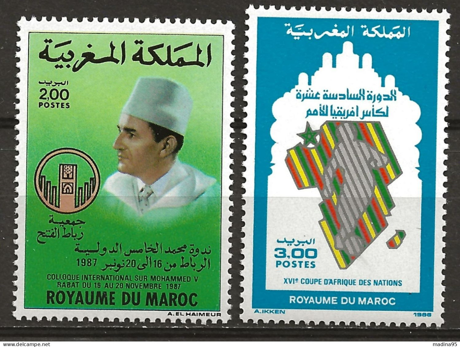 MAROC: **, N° YT 1047 Et 1048, TB - Marokko (1956-...)