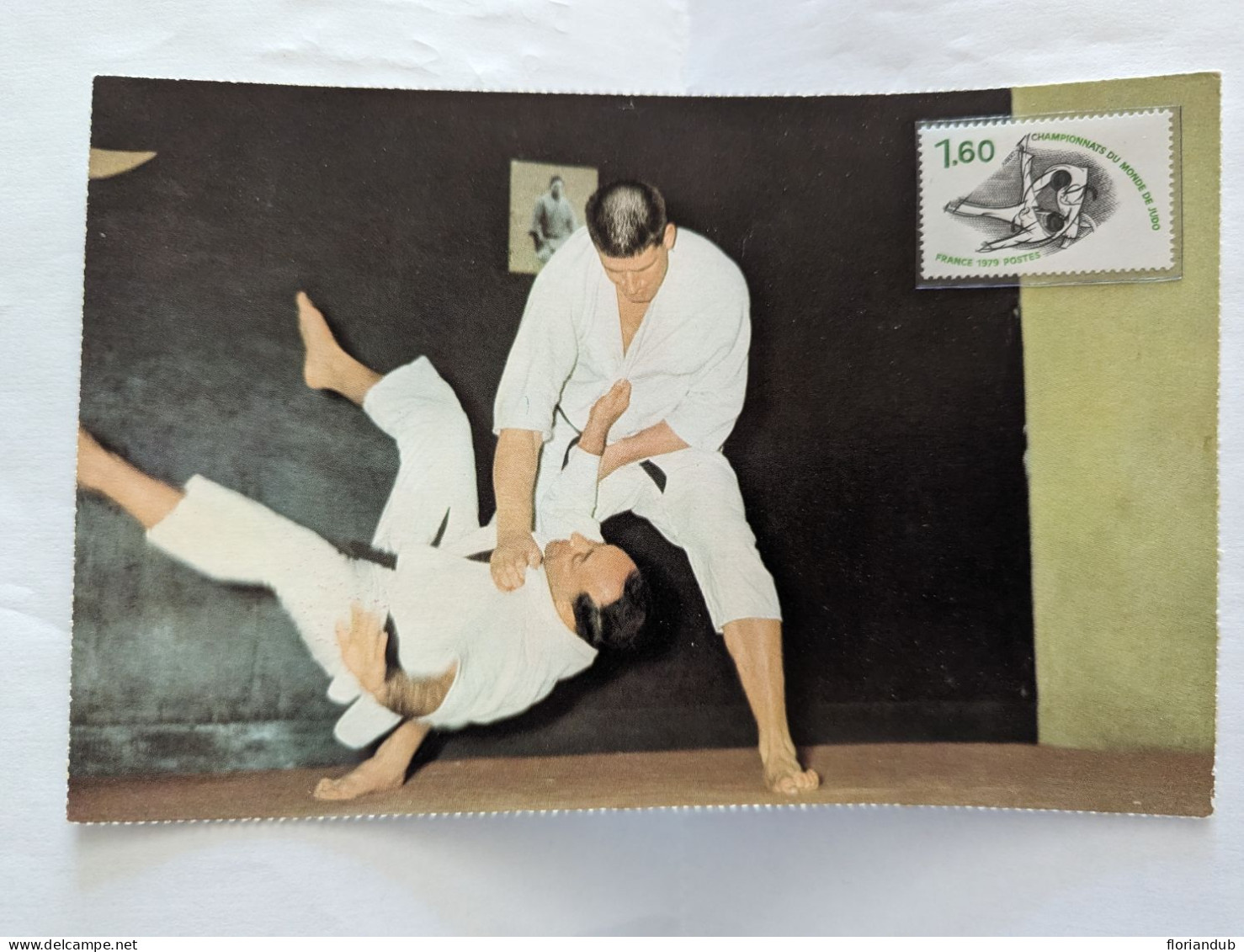 CP Grand Format Et Timbre - Judo édition Imark - Oosterse Gevechtssporten