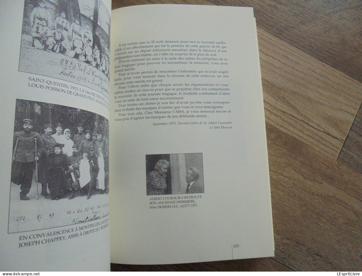 A LA RECHERCHE DU CAPORAL COUROUBLE Guerre 14 18 Combat de Longlier Hamipré 1914 Armée Française Régiment RI Neufchâteau