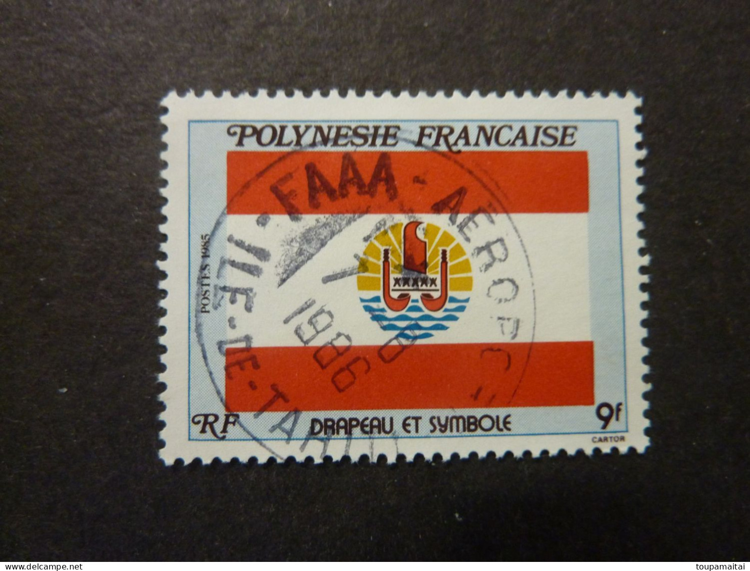 POLYNESIE FRANCAISE, Année 1985, YT N° 237 Oblitéré - Gebraucht