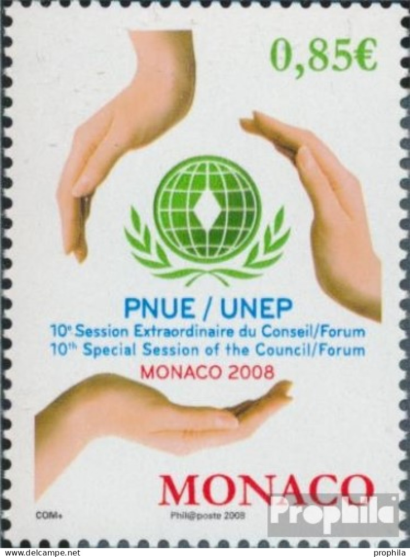 Monaco 2871 (kompl.Ausg.) Postfrisch 2008 PNUE / UNEP - Ungebraucht