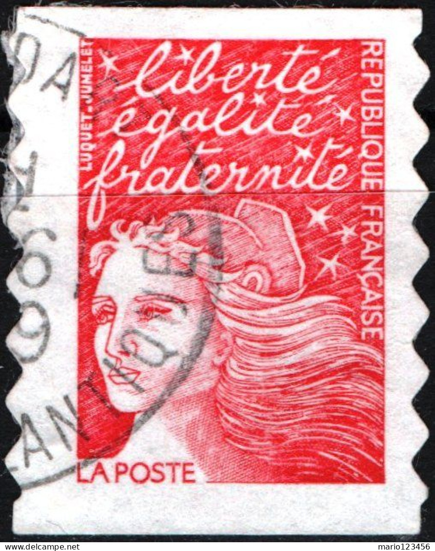 FRANCIA, FRANCE, MARIANNE TIPO “LUQUET”, 1997, FRANCOBOLLI USATI Yt:FR A15/3085, Scott:FR 2604 - Used Stamps