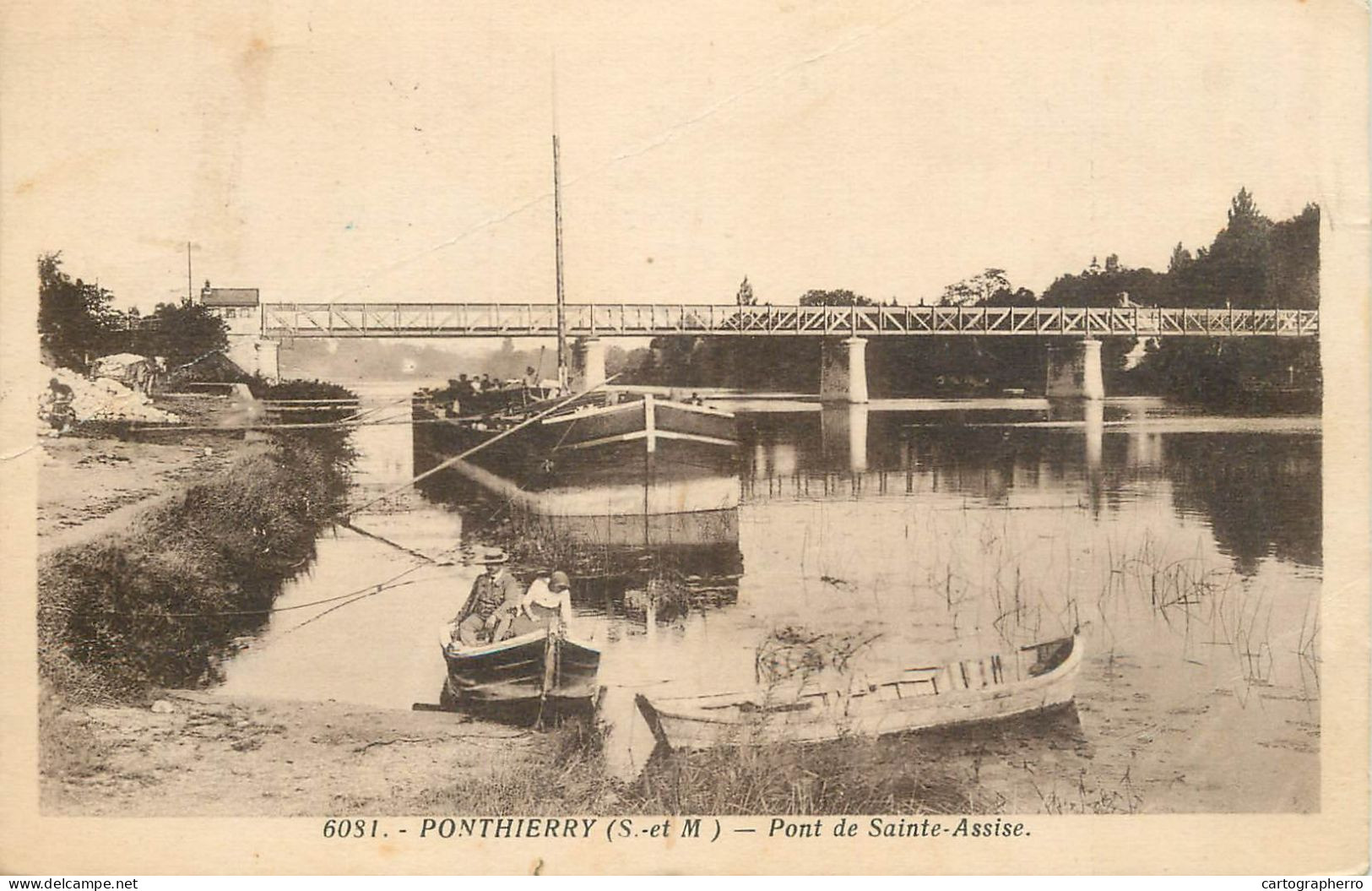 France Pontthierry Pont De Sainte Assise - Saint Fargeau Ponthierry