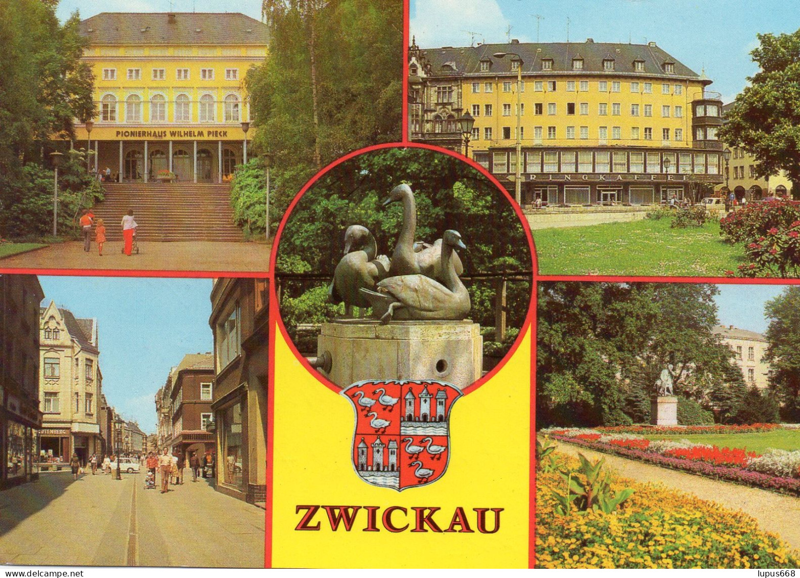 BRD- Sa: Zwickau, 5 Bilder - Zwickau