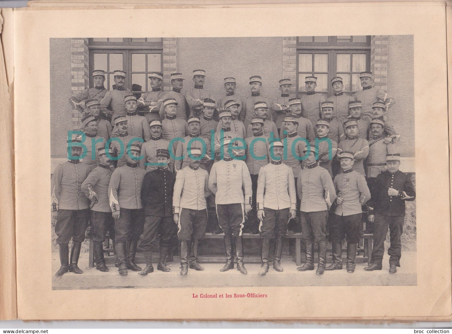 Châlons-sur-Marne, 5ème Régiment de Chasseurs, Mai 1908, album souvenir, 33 pages de photos