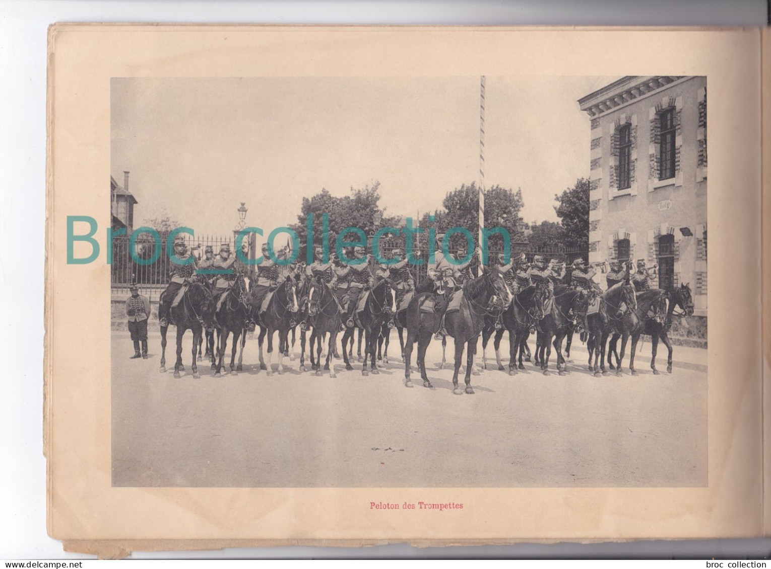 Châlons-sur-Marne, 5ème Régiment de Chasseurs, Mai 1908, album souvenir, 33 pages de photos