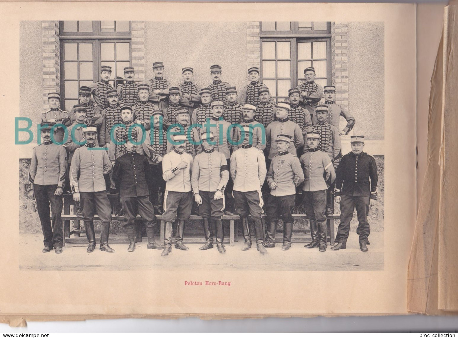 Châlons-sur-Marne, 5ème Régiment de Chasseurs, Mai 1908, album souvenir, 33 pages de photos