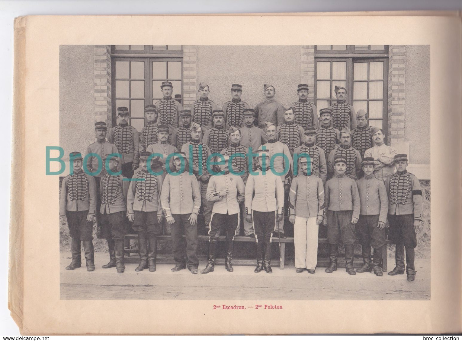 Châlons-sur-Marne, 5ème Régiment de Chasseurs, Mai 1908, album souvenir, 33 pages de photos