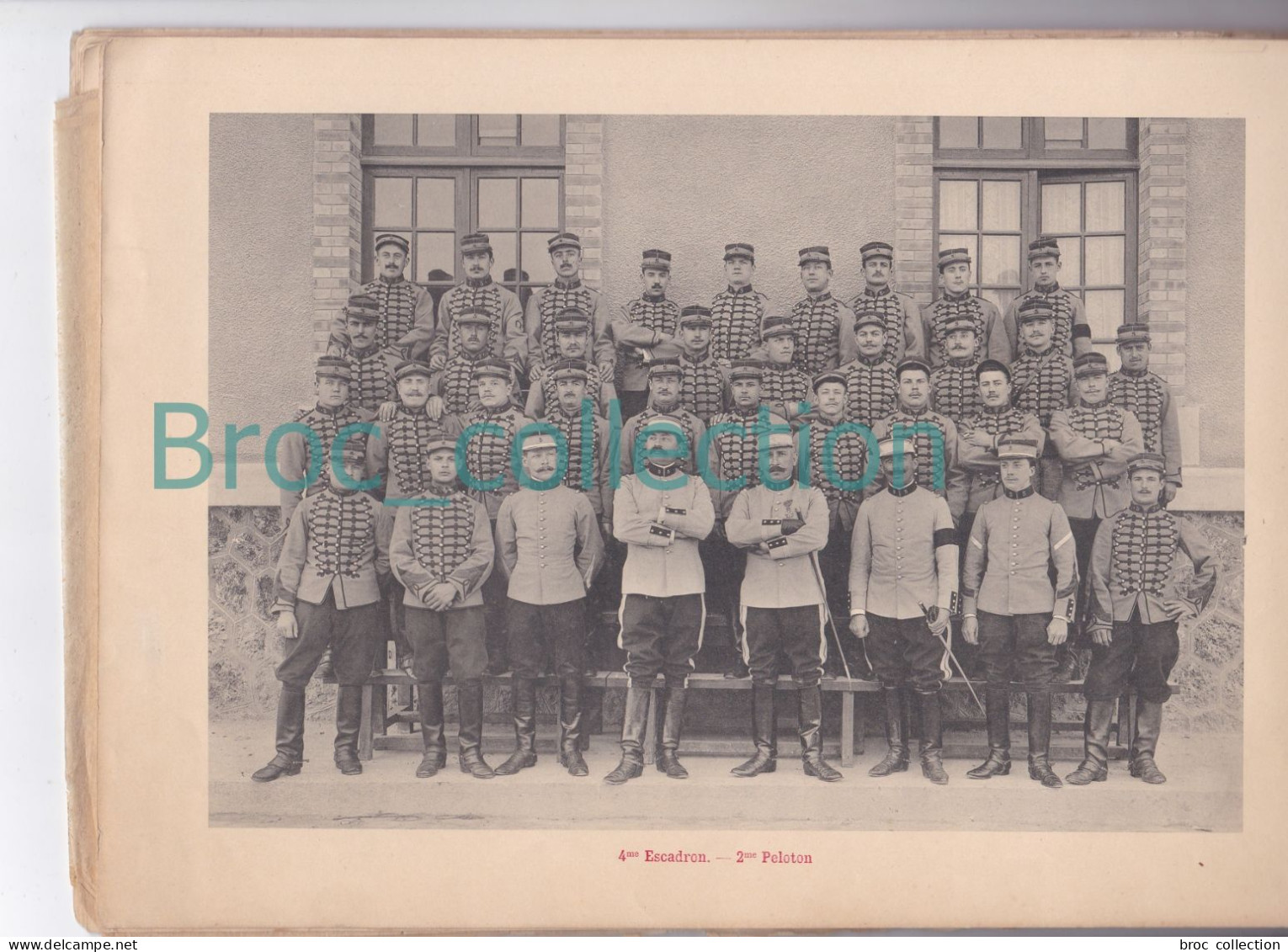 Châlons-sur-Marne, 5ème Régiment de Chasseurs, Mai 1908, album souvenir, 33 pages de photos