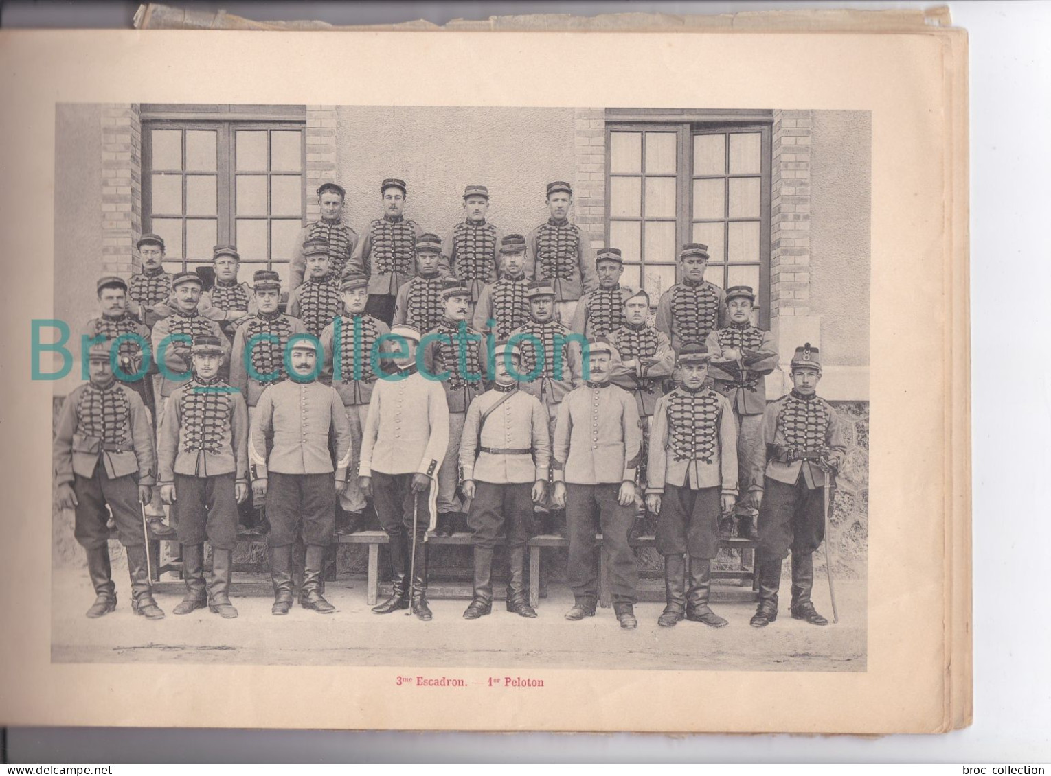 Châlons-sur-Marne, 5ème Régiment de Chasseurs, Mai 1908, album souvenir, 33 pages de photos