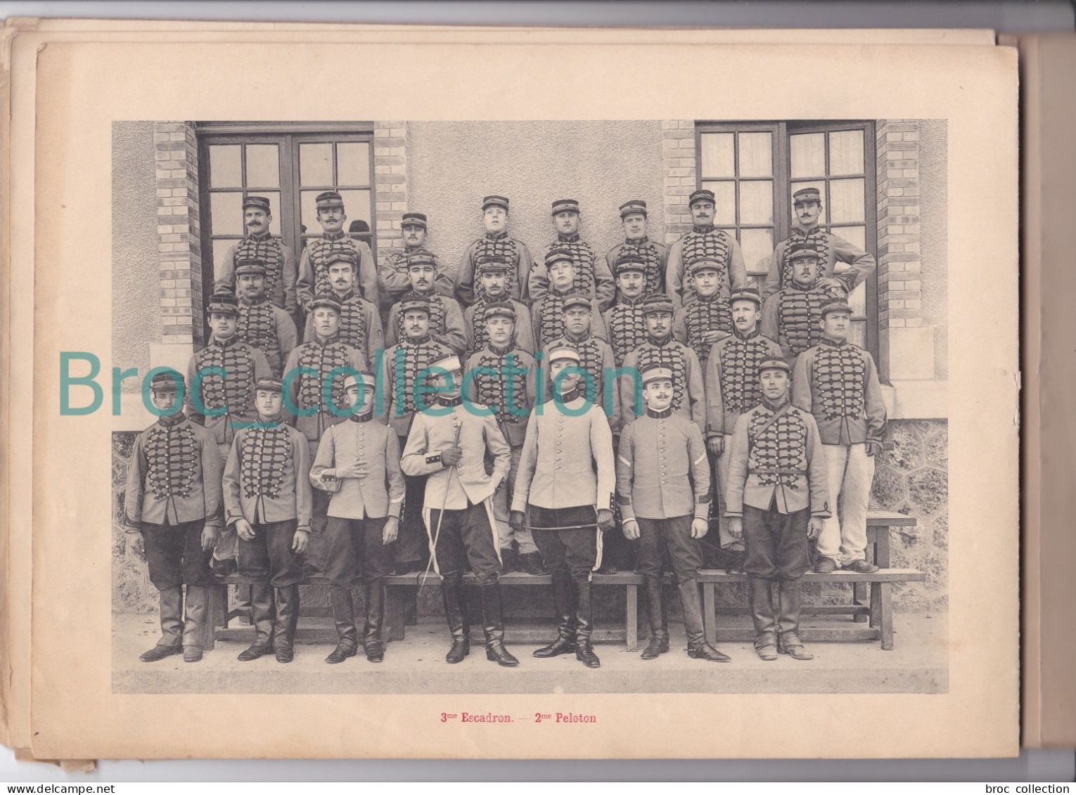 Châlons-sur-Marne, 5ème Régiment de Chasseurs, Mai 1908, album souvenir, 33 pages de photos