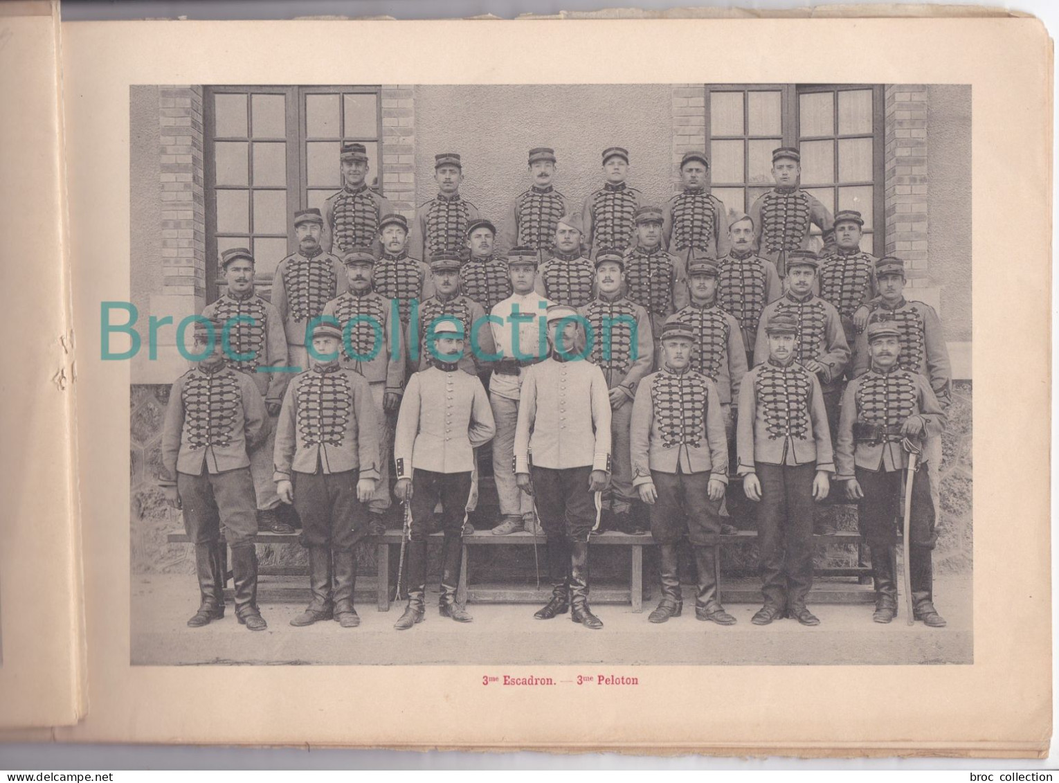 Châlons-sur-Marne, 5ème Régiment de Chasseurs, Mai 1908, album souvenir, 33 pages de photos