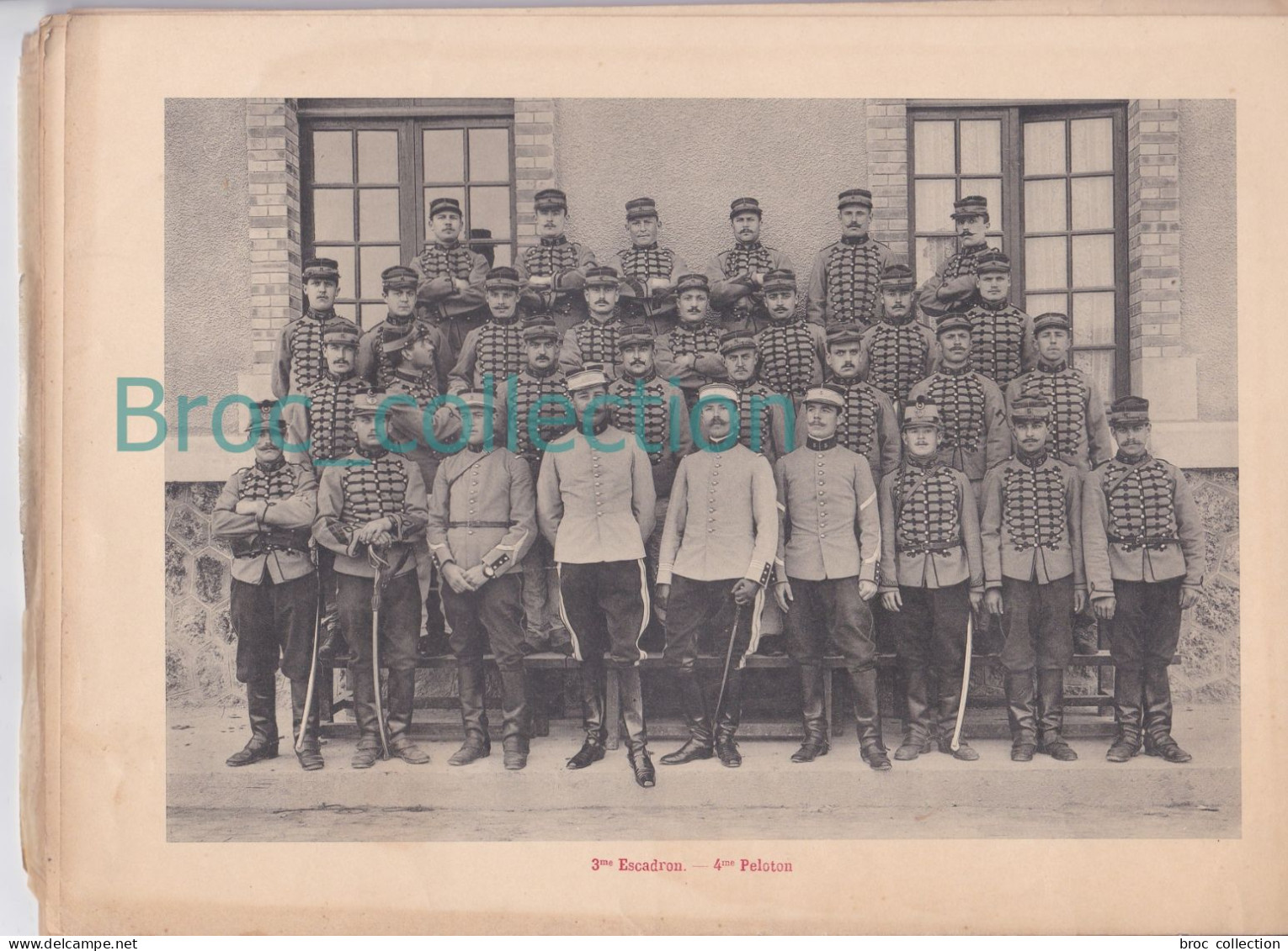 Châlons-sur-Marne, 5ème Régiment de Chasseurs, Mai 1908, album souvenir, 33 pages de photos