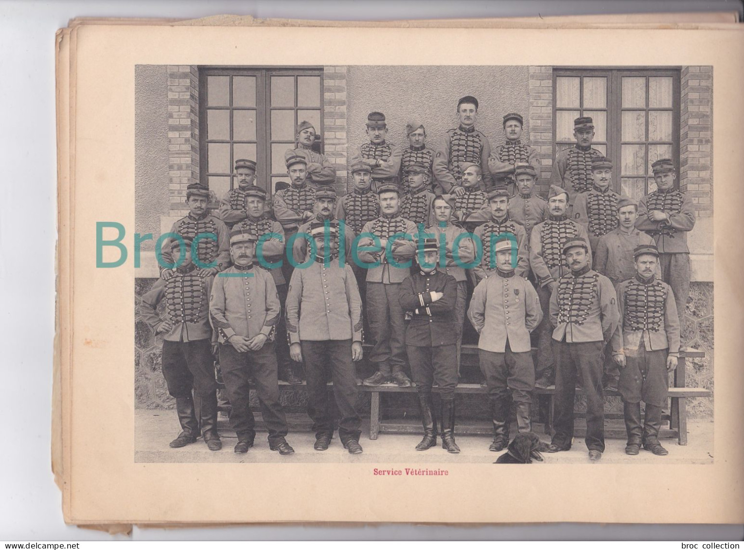 Châlons-sur-Marne, 5ème Régiment de Chasseurs, Mai 1908, album souvenir, 33 pages de photos