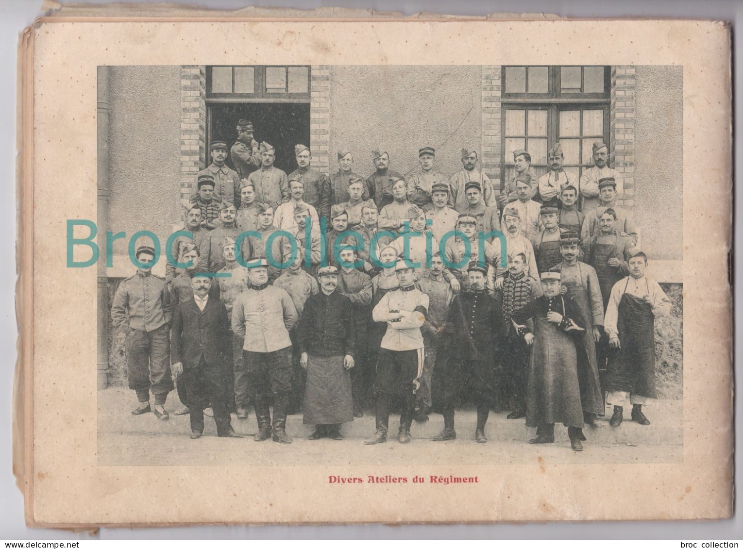 Châlons-sur-Marne, 5ème Régiment de Chasseurs, Mai 1908, album souvenir, 33 pages de photos